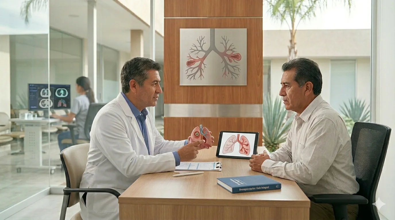 Especialista en el tratamiento de bronquiectasias en Los Mochis